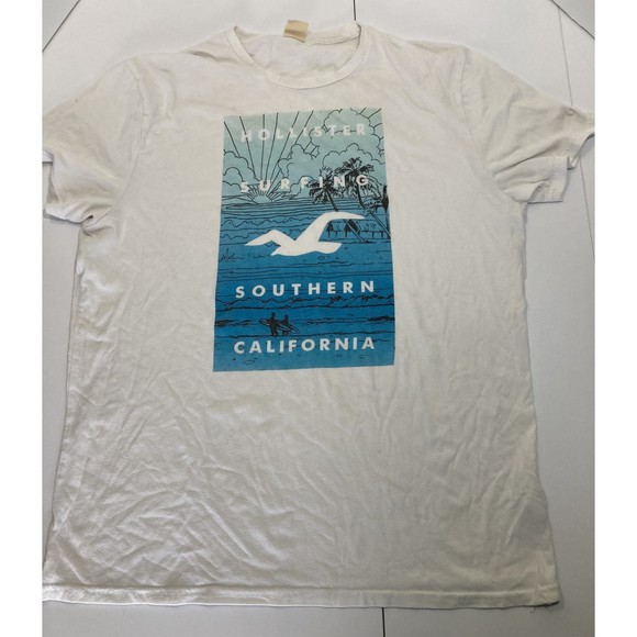 Hollister Co. SIZE Large 2 T-Shirt Lot - Excellent Condition - Picture 2 of 9
